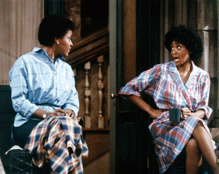 Image: 227, (from left): Alaina Reed, Marla Gibbs, (Season 1, 1985), 1985-90. (C) Columbia Pictures Televisio
