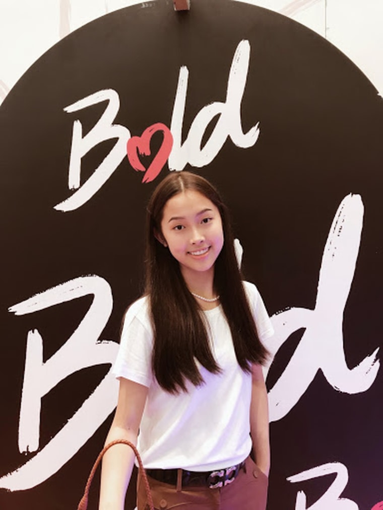 Jennifer Fang, 16, founder of nutssosweet.