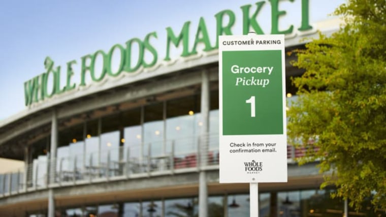 Amazon began offering curbside pickup at select Whole Foods stores in 2018.