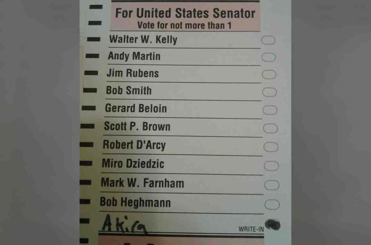 Langlois snapped a photo of his primary ballot, where he wrote in the name of his late dog, Akira, instead of selecting one of the candidates. By doing so, he inadvertently broke New Hampshire law.