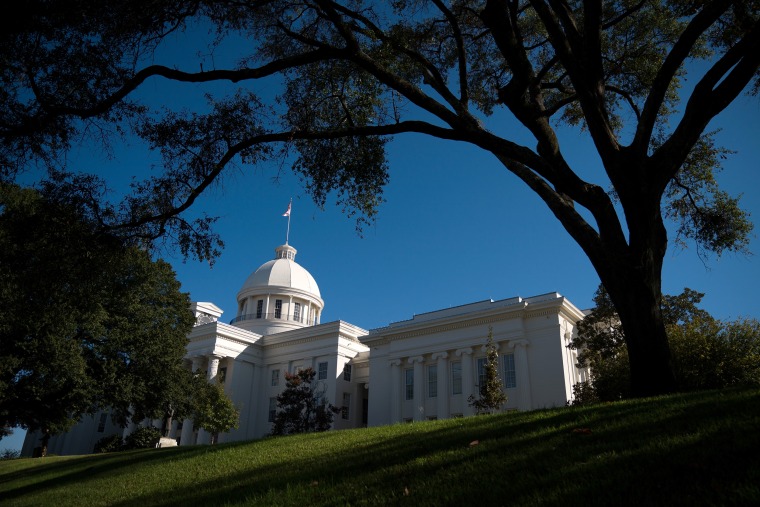 Image: The Alabama State Capitol in Montgomery on Nov. 17, 2017.