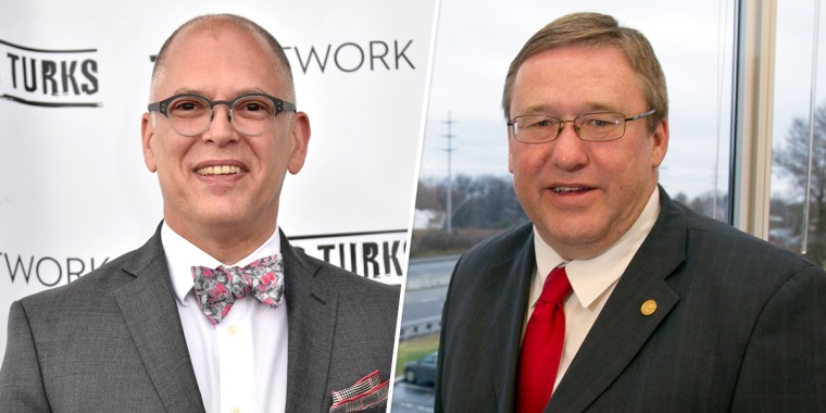 Jim Obergefell and Rick Hodges