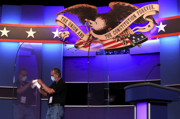Image: BESTPIX - Nashville Prepares For Final Presidential Debate Ahead Of Election