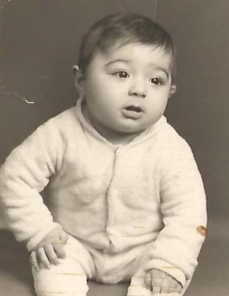 Image: Ahmed Nasser as a young boy in Iraq.