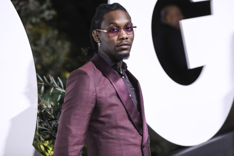 Rapper Offset arrives at the 2019 GQ Men Of The Year Party in Los Angeles on Dec. 5, 2019.