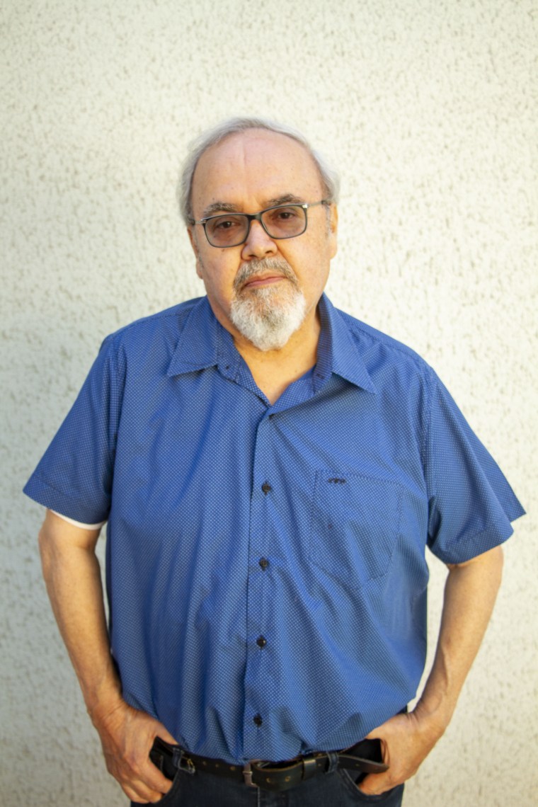 Luis Cifuentes at his home in Santiago, Chile.