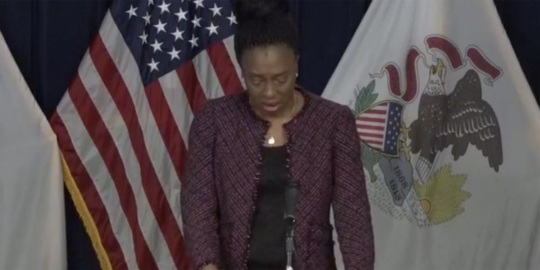 Dr. Ngozi Ezike, director of Illinois Department of Public Health, had to collect herself after she couldn't hold back tears when announcing COVID-19 death toll figures for the state at a briefing. 