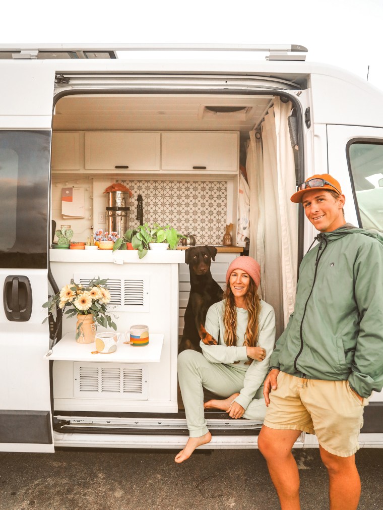 TikTok stars Courtnie Hamel and Nate Cotton (@courtandnate) have amassed 1.6 million followers by documenting their van life journey over the past year and a half.