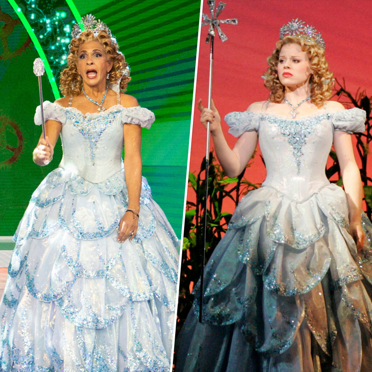 TODAY Show Halloween 2020: Hoda Kotb as Glinda from Broadway's "Wicked."