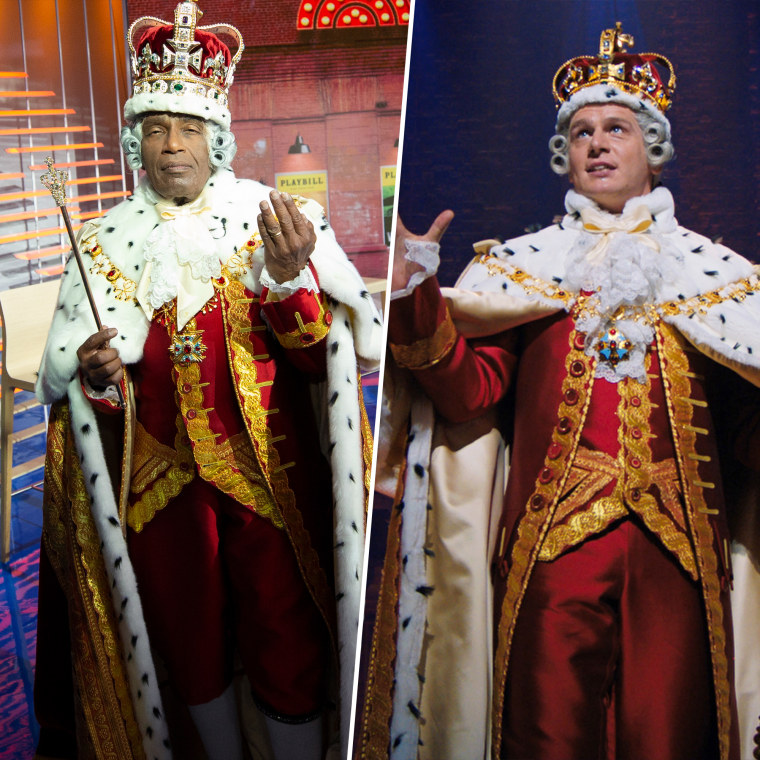 TODAY Show Halloween 2020: TODAY Show Halloween 2020: Al Roker as King George from "Hamilton."