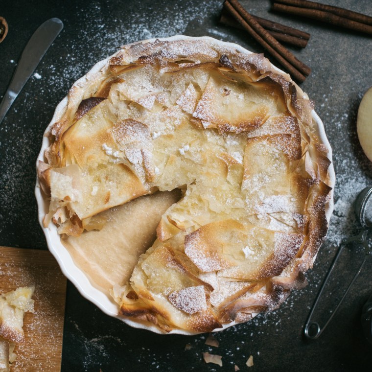 Homemade Crunchy Apple Pie