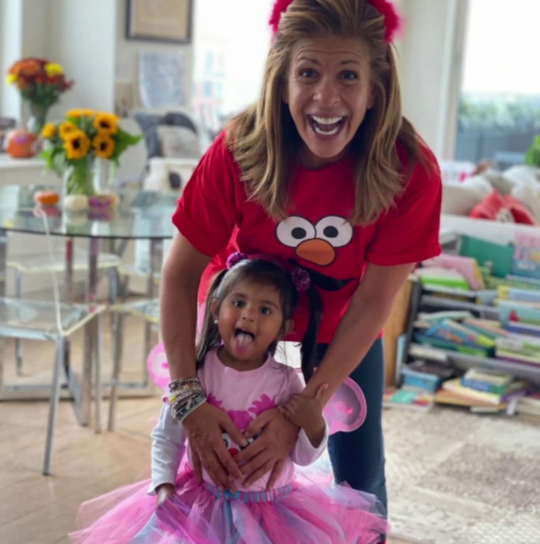 Hoda and her family will hope to do "Sesame Street" proud this Halloween.