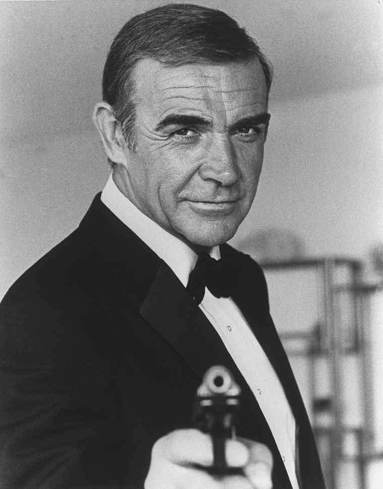 Sean Connery is most known for his portray of James Bond in seven films.