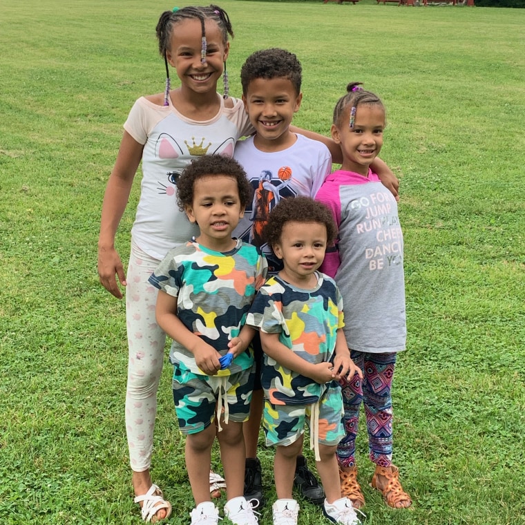 Robert Carter, 29, did not want his foster sons to be separated from their siblings the way he was as a child, so he decided to adopt all five of them.