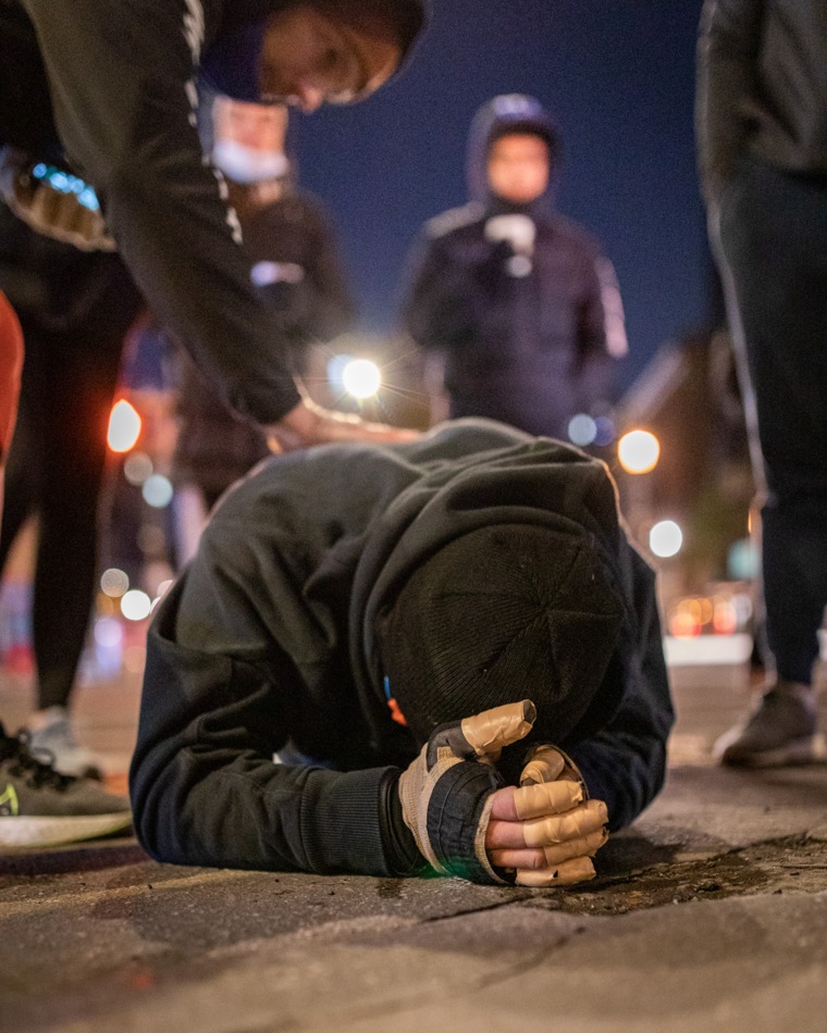 In 20 hours and 48 minutes Devon Lévesque bear-crawled the New York City Marathon. He plans on resting for as long as his body needs before thinking of a new way to challenge himself. 