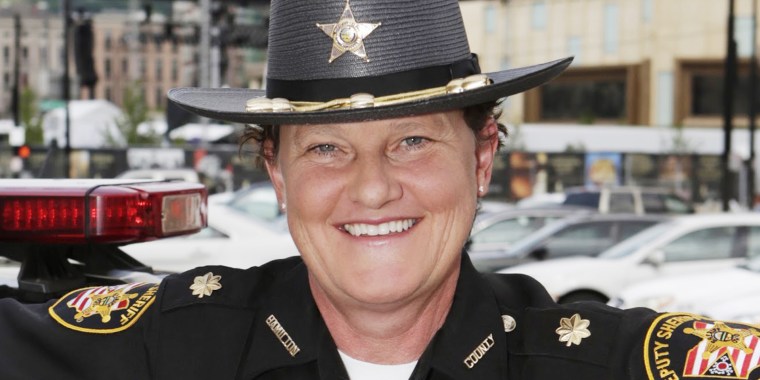 Charmaine McGuffey will be the first LGBTQ person and first woman to serve as sheriff of Hamilton County, Ohio.