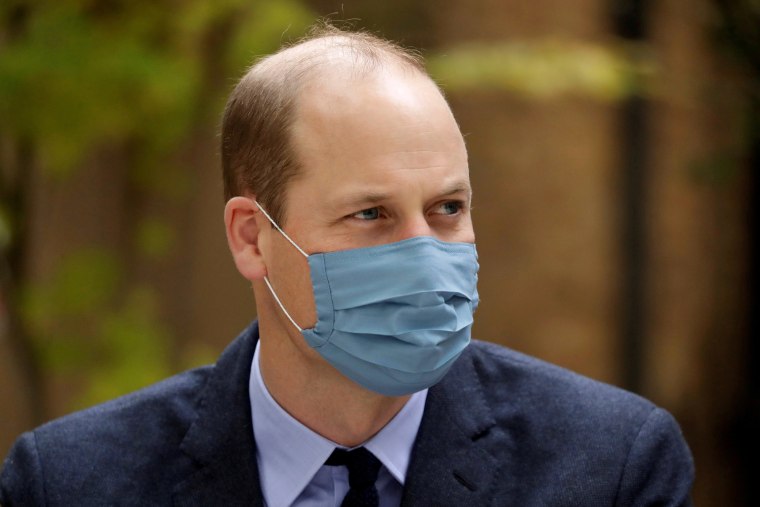 Image: Britain's Prince William and Catherine, Duchess of Cambridge visit St. Bartholomew's Hospital in London