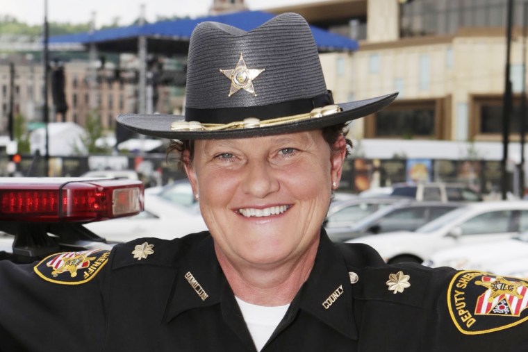 Charmaine McGuffey will be the first LGBTQ person and first woman to serve as sheriff of Hamilton County, Ohio.