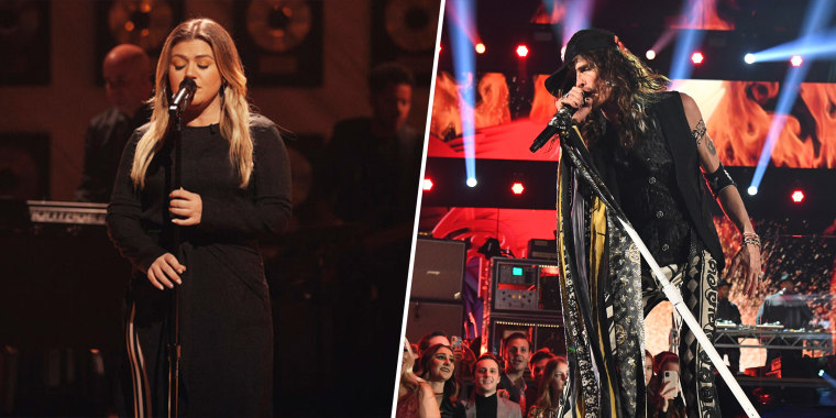 Kelly Clarkson matched Steven Tyler's voice with her take on "Dream On."