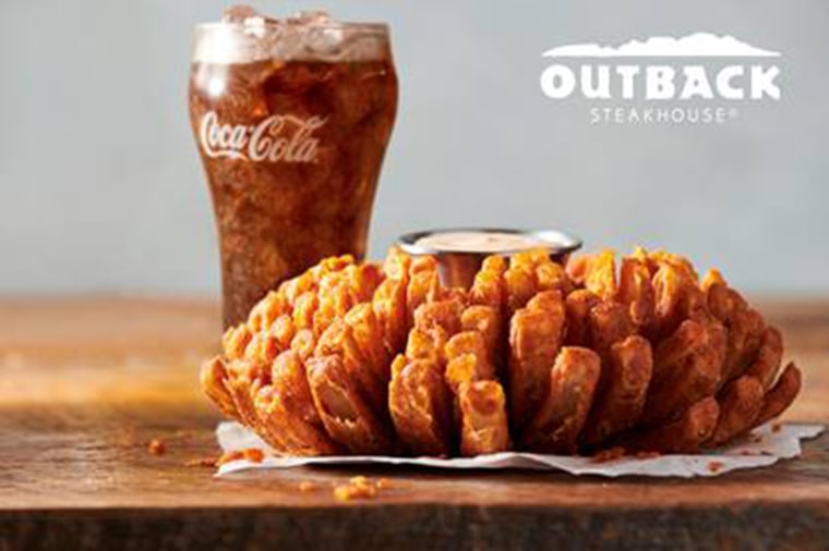 A whole Bloomin' Onion is on the house at Outback.