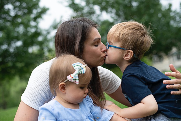 Natalie Connolly felt stunned that she experienced postpartum depression after the birth of her second child because she tried for so long to have her. She's been receiving treatment but realizes she might have to deal with postpartum depression for a long time. 