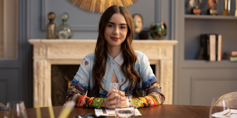 Lily Collins plays the titular character in "Emily in Paris," who moves to France for an unexpected job opportunity.