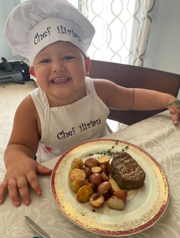 Chef Ilirian's favorite dish is filet mignon with a side of roasted potatoes.