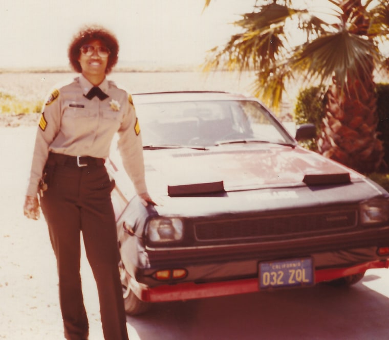 Working in the California prison system kept Odette Crawford active during her career. 