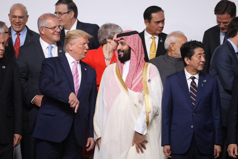 Image: Donald Trump and Mohammed bin Salman