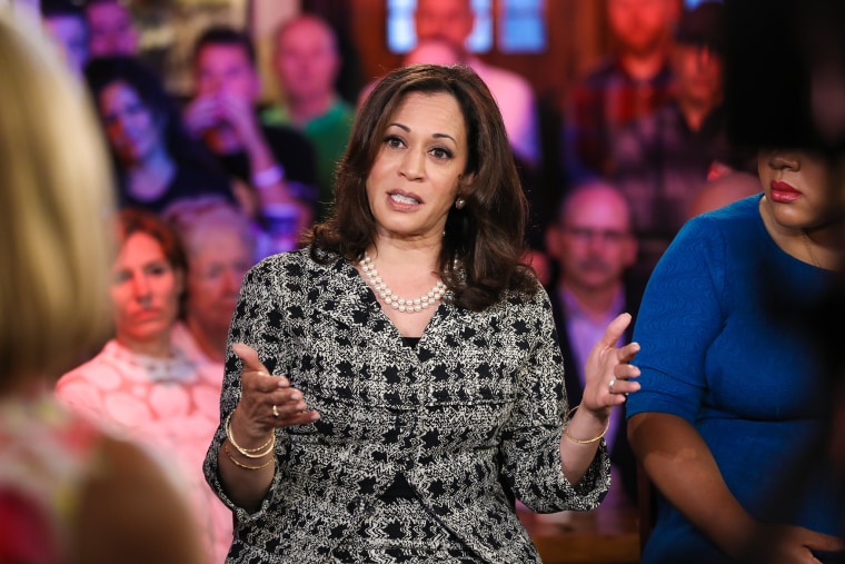 Sen. Kamala Harris on "Morning Joe" in 2016.