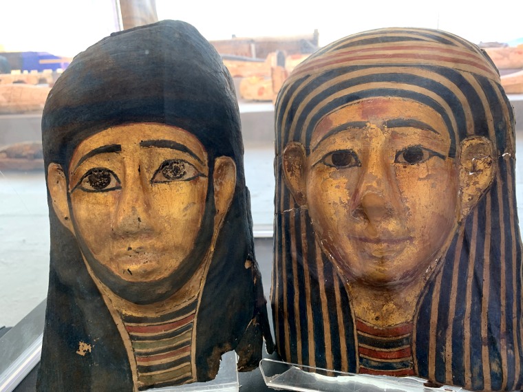 Image: Funerary masks