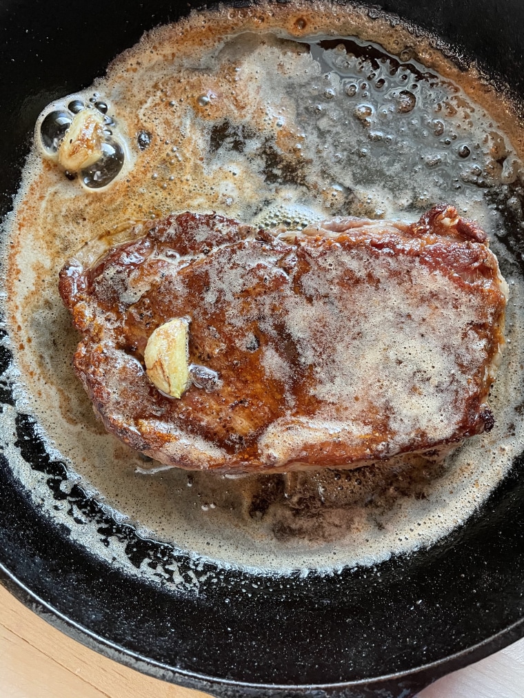 The technique of basting is commonly used in restaurants and steakhouses to add additional flavoring to meats and poultry.