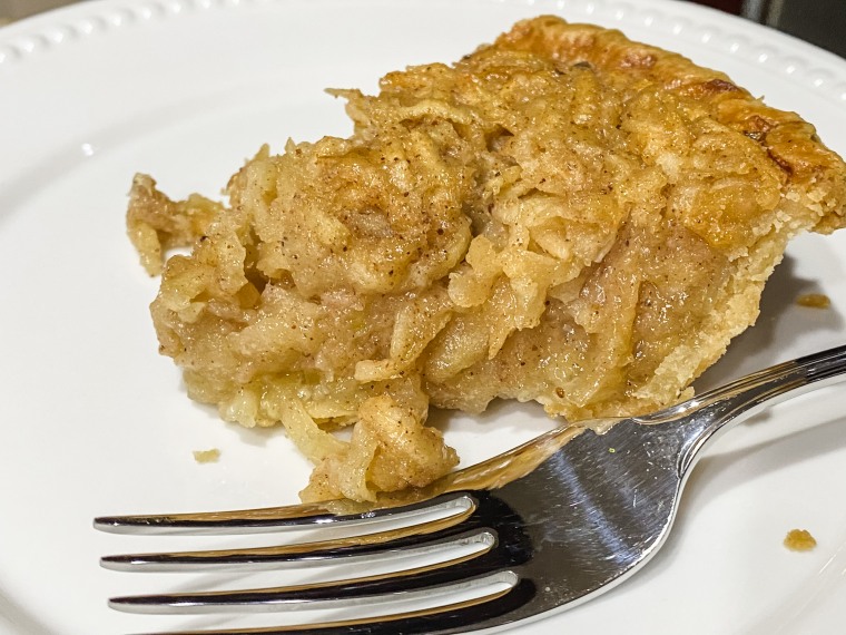 My daughter loved the pie so much, she requested that we eat pie for dinner.