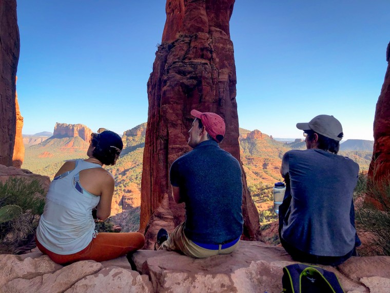 Cait Kiley-Klimowski said hiking in Sedona was a highlight, especially after spending so much time social distancing in her New York City apartment.