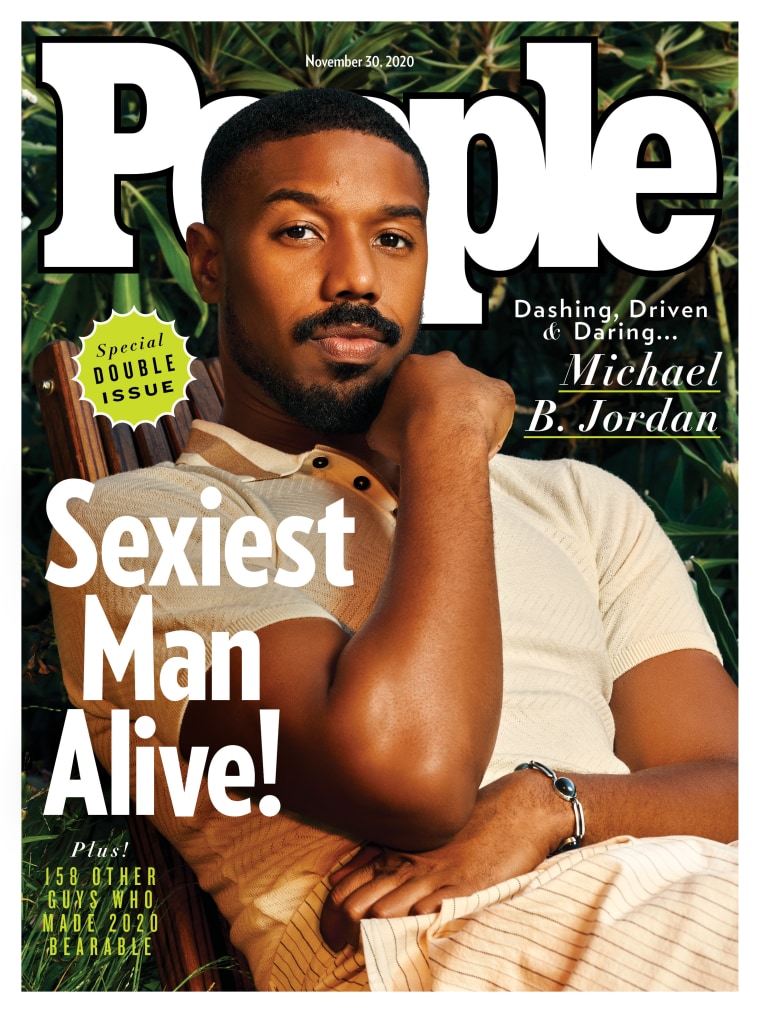Michael B. Jordan is named People magazine's Sexiest Man Alive 2020