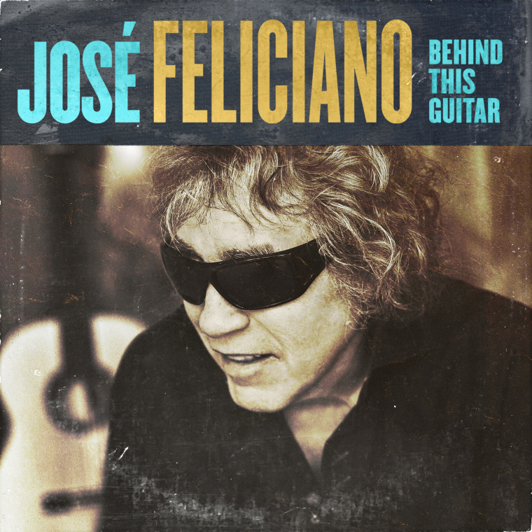 José Feliciano's 2020 album cover for "Behind This Guitar" 
