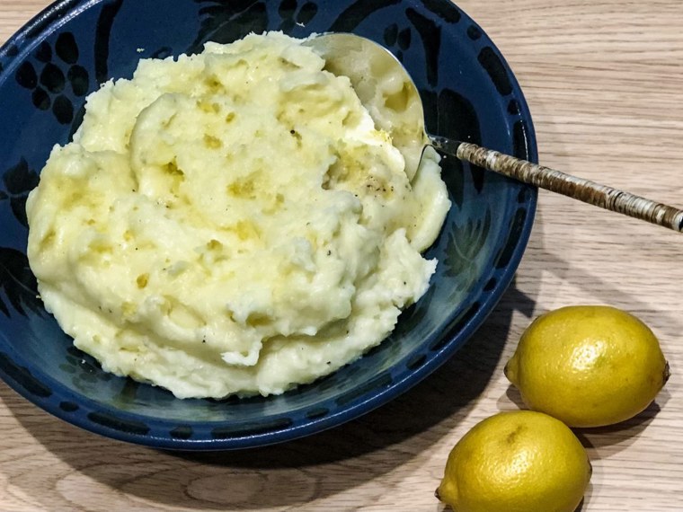 Garten suggests seasoning with 2 teaspoons of salt and 1 teaspoon of fresh ground black pepper. I used a bit more pepper to balance out the citrus flavor. 