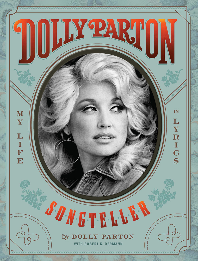 Dolly Parton's new book, "Dolly Parton, Songteller: My Life in Lyrics," was released Tuesday.