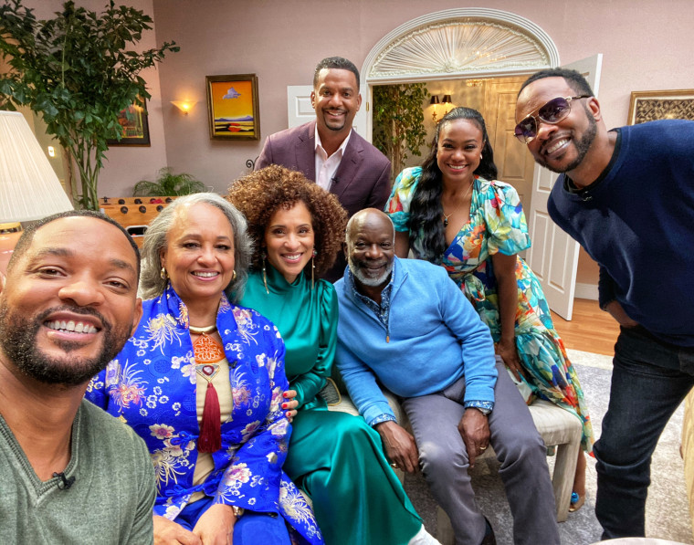 The "Fresh Prince" cast gathered for a new reunion special on HBO Max.