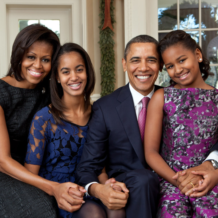 Obama Family Portrait