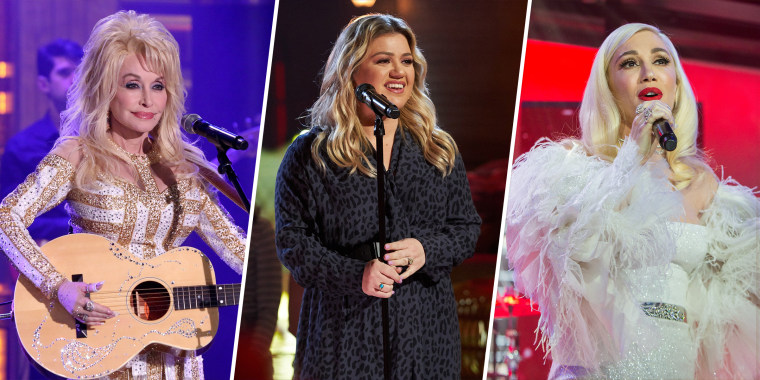 Dolly Parton, Kelly Clarkson and Gwen Stefani are just three of the musical stars set to perform during the ceremony.