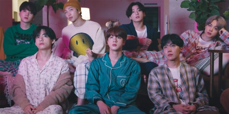 K-pop band BTS, made up of members RM, V, Jungkook, Jimin, Suga, Jin and J-Hope, are back with a new album and a music video for their pandemic-era track “Life Goes On.”