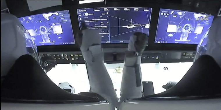 Image: SpaceX Crew Docks