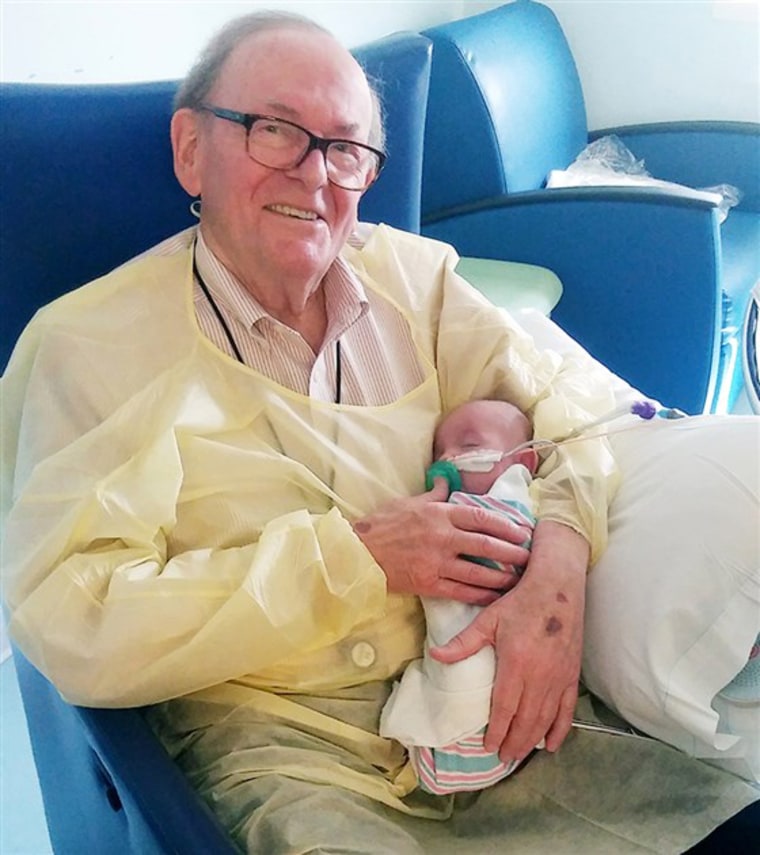 ICU grandpa' who won hearts by snuggling babies dies from pancreatic cancer
