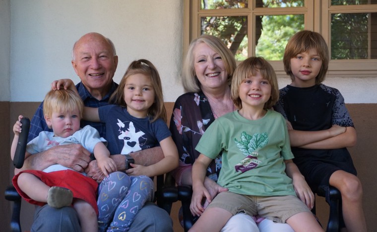 Barry and Missy Buchanan can't wait to be reunited with their grandkids.