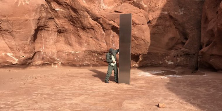 Image: Mysterious Monolith found in Utah