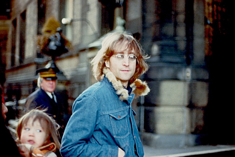 Image: John Lennon and Sean Lennon