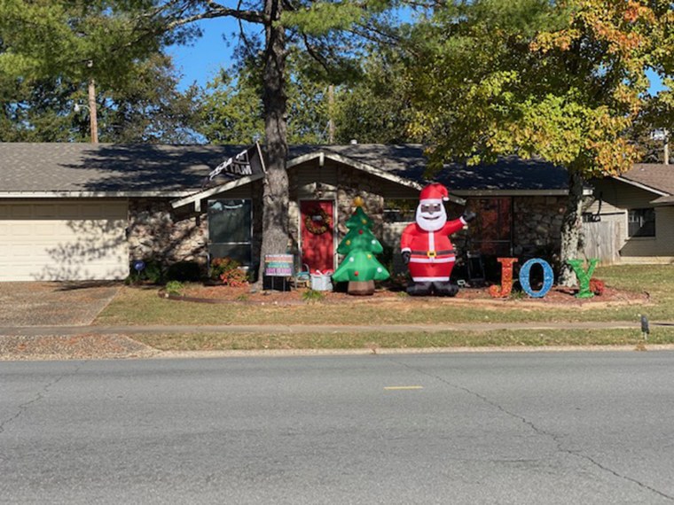 Chris Kennedy's home in North Little Rock, Arkansas