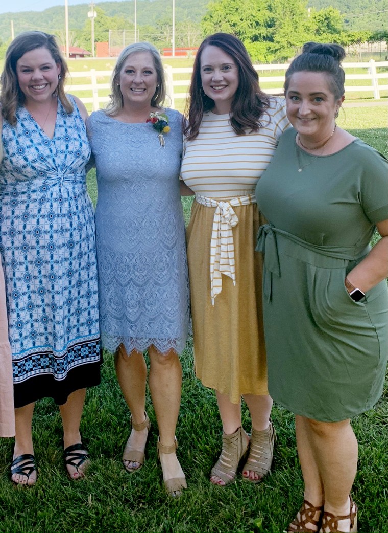 Having the support of one another really helped the four nurses as they lost more than 140 pounds combined. 