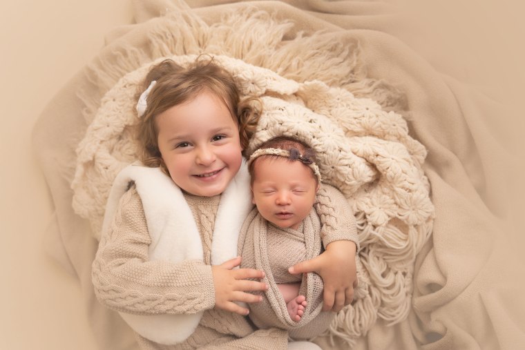 Molly Gibson is believed to have set a new record for the longest-frozen embryo to have resulted in a birth, breaking a record set by her sister, Emma, born in 2017.
